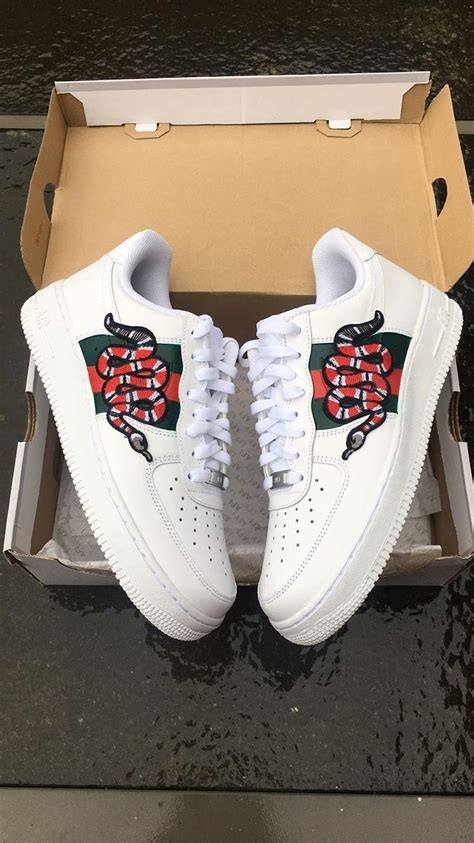 gucci af1 snake|Gucci air force 1.